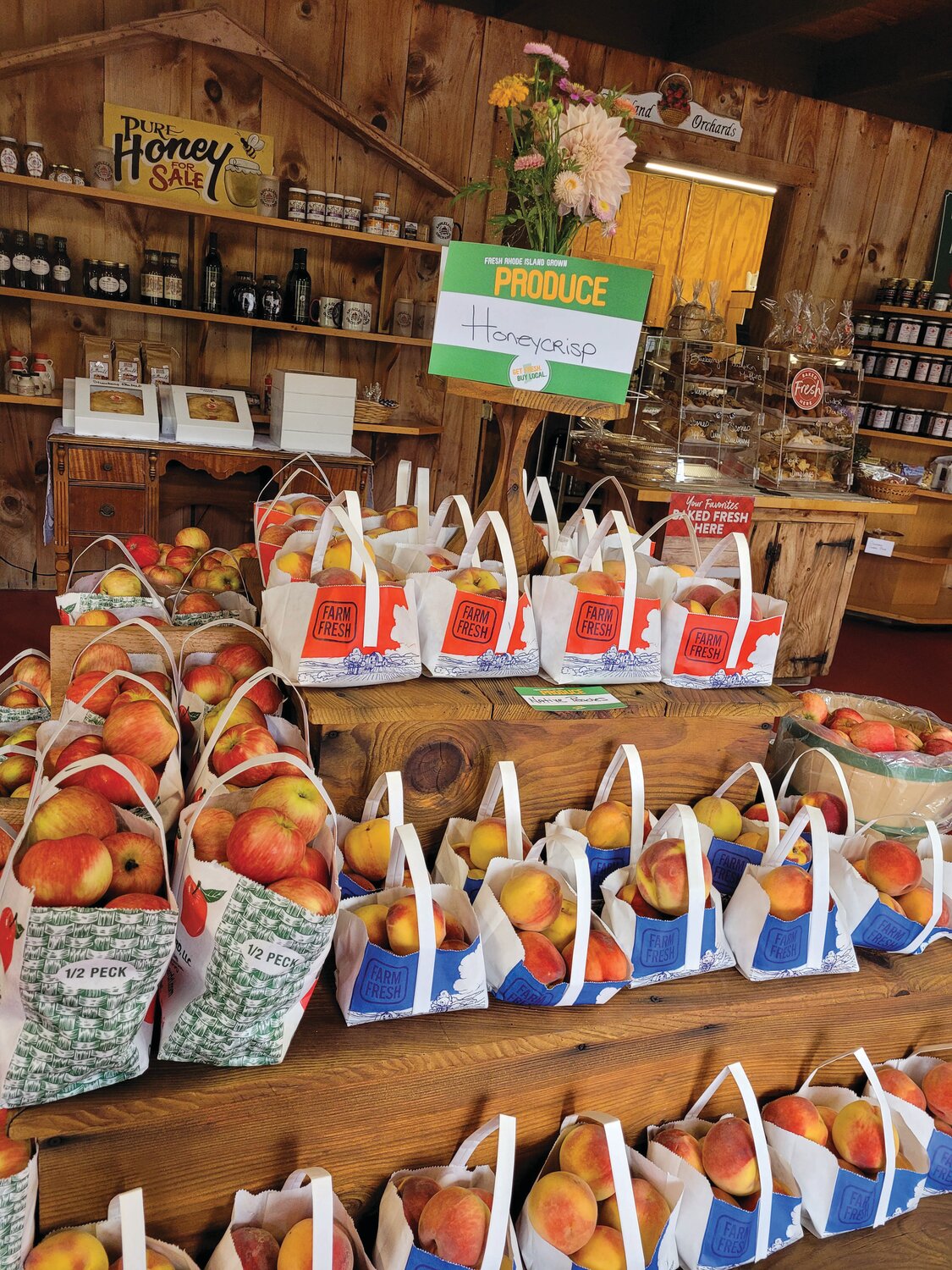 APPLELAND: The new owners at Appleland urge prospective pickers to stop by their orchard store and farm stand at 135 Smith Ave., Greenville. They’re open 8 a.m. to 6 p.m. daily.